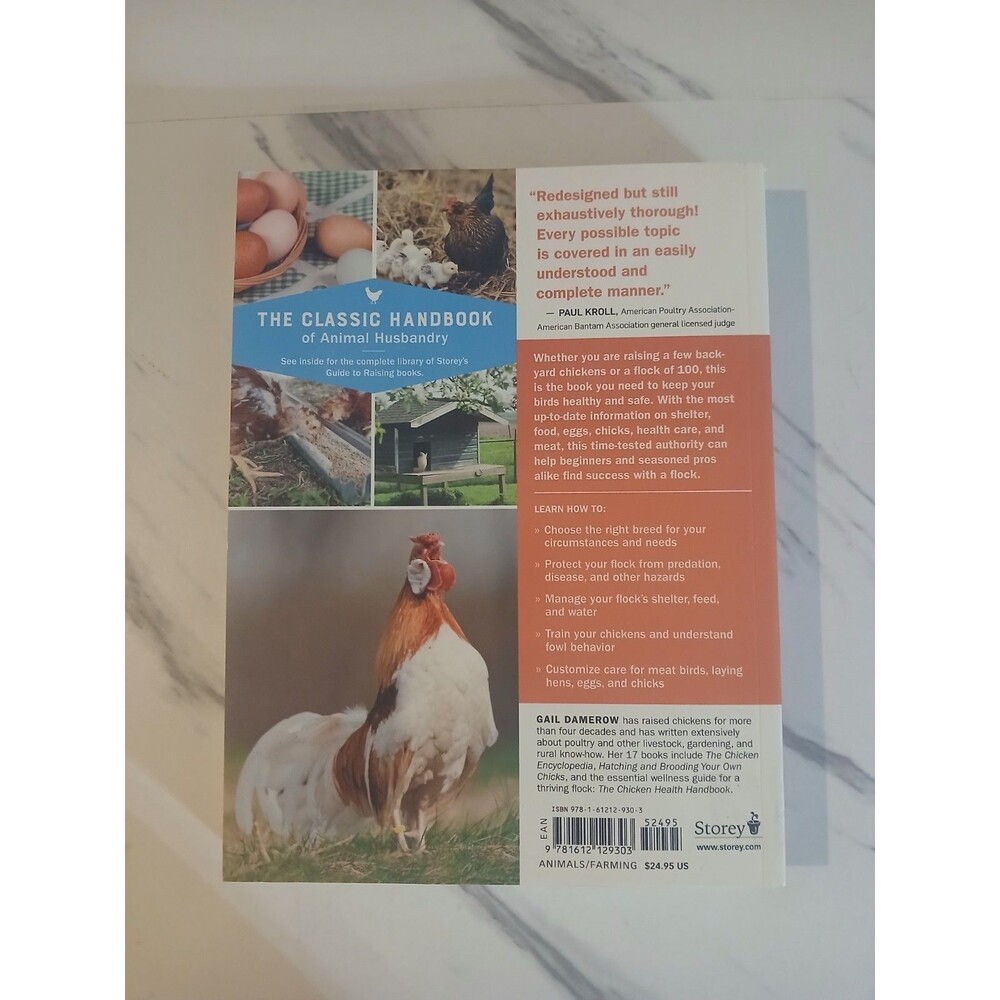 Storey's Guide to Raising Chickens-paperback - Picture 2 of 3